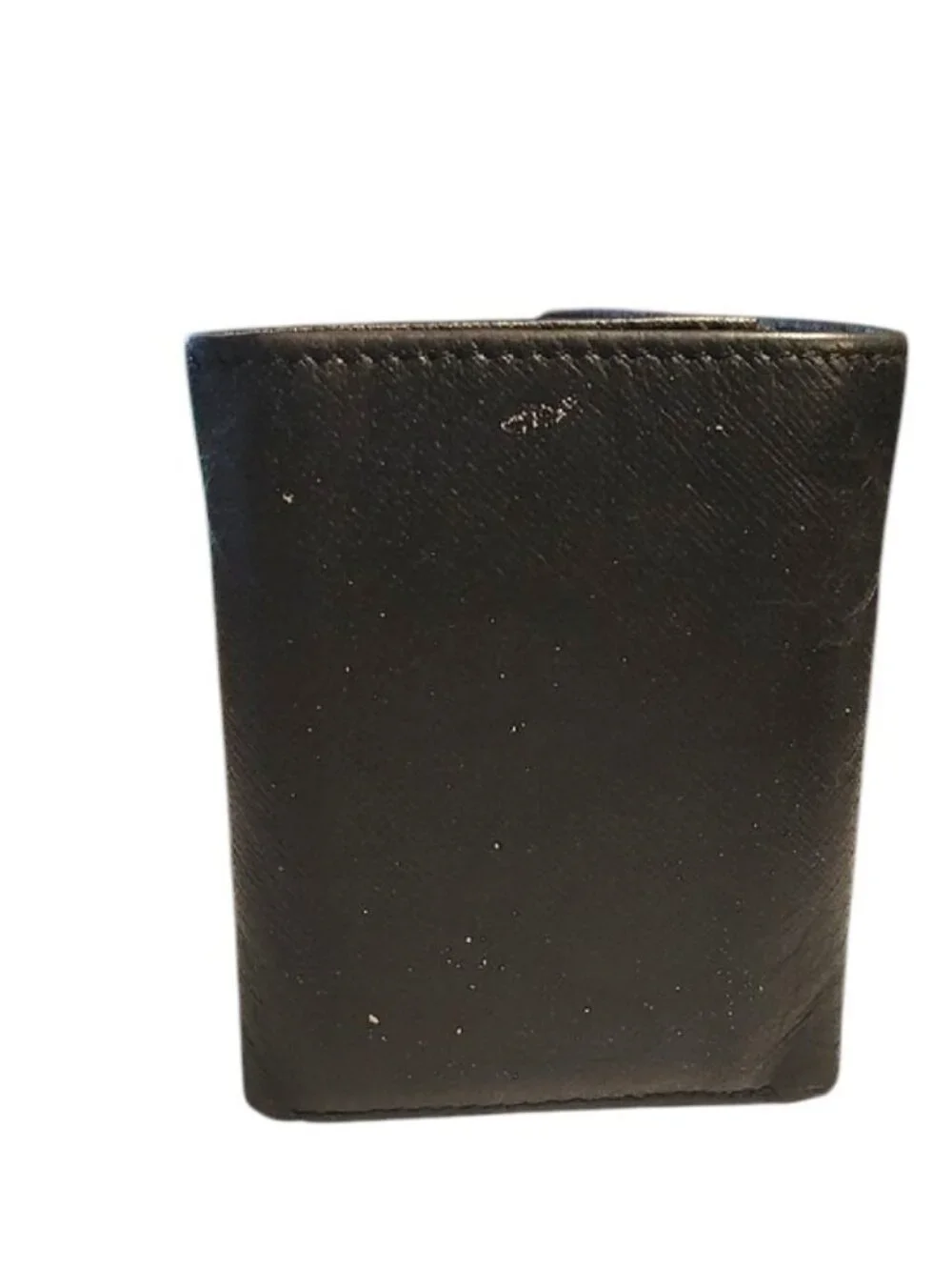 True Religion Black Leather Men's Wallet - Used